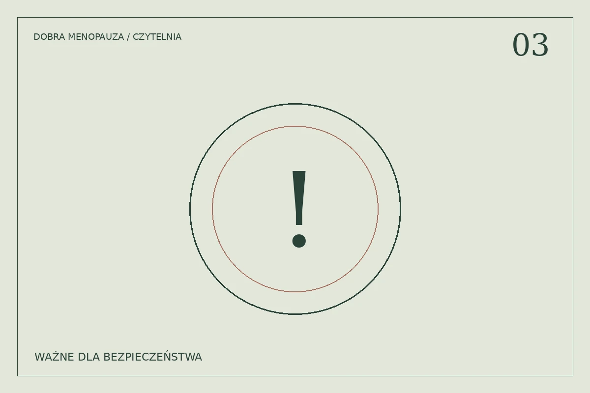 Krwawienie po menopauzie: nie czekaj na idealne notatki.